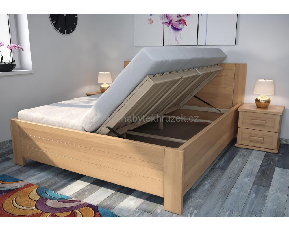 postel Ivana s úložným prostorem